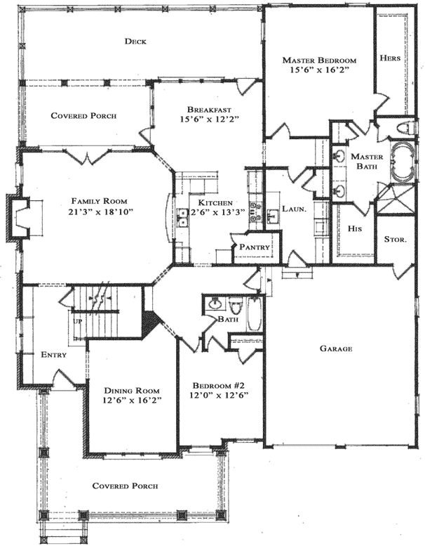 Main Floor Plan: 94-106