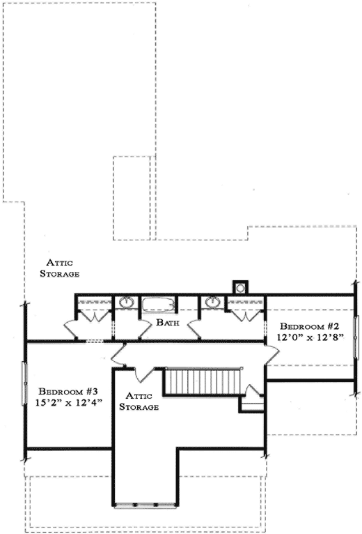 Upper/Second Floor Plan: 94-107