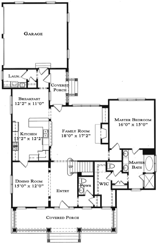 Main Floor Plan: 94-108