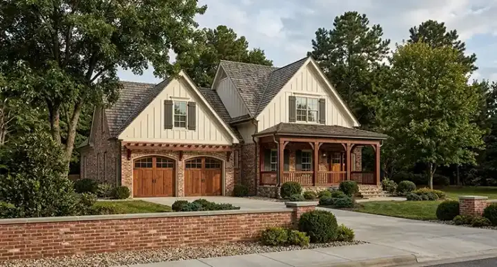 Southern house plans 94-112 - front exterior, 2,481 sq ft, 3 bed, 2 bath house plans | Monster House Plans