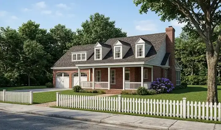 Country house plans 94-114 - front exterior, 3,562 sq ft, 4 bed, 4 bath house plans | Monster House Plans