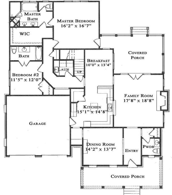 Main Floor Plan: 94-114