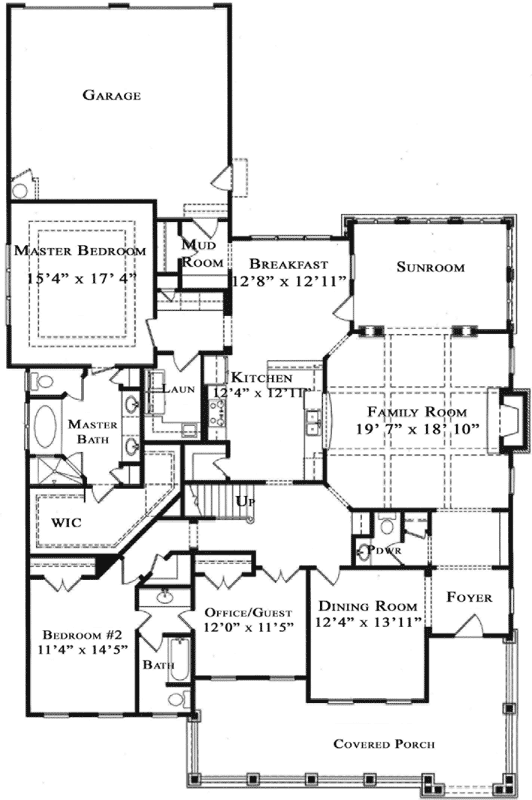 Main Floor Plan: 94-115