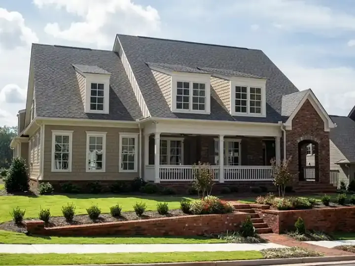 Southern house plans 94-116 - front exterior, 3,715 sq ft, 6 bed, 4 bath house plans | Monster House Plans