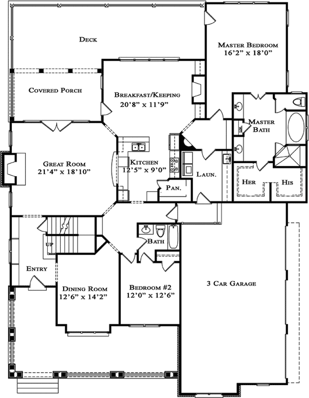 Main Floor Plan: 94-117