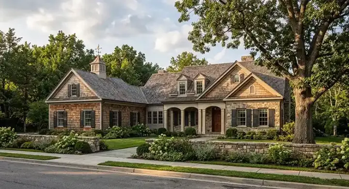 Southern house plans 94-119 - front exterior, 3,540 sq ft, 4 bed, 3 bath house plans | Monster House Plans