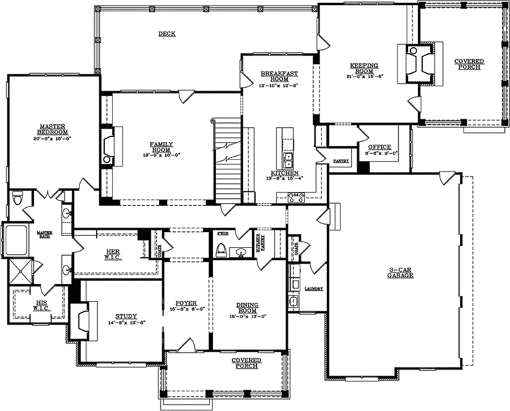 Main Floor Plan: 94-121