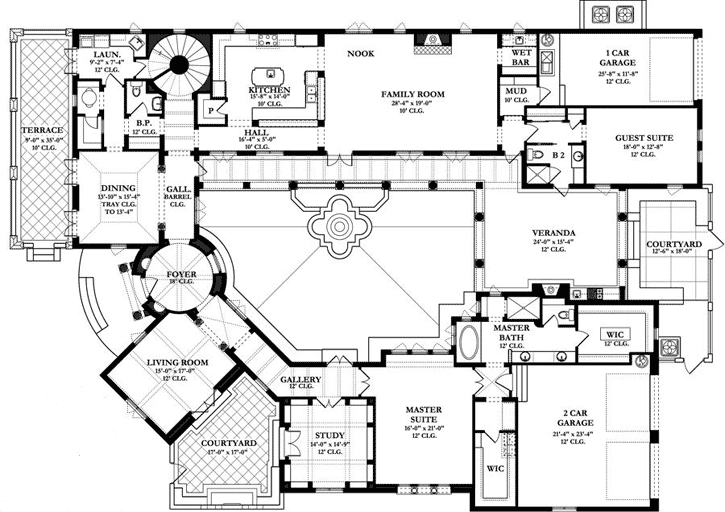 Main Floor Plan: 95-103