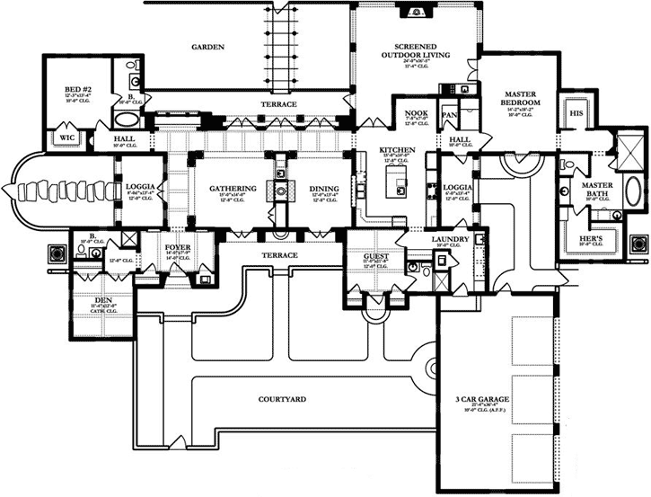 Main Floor Plan: 95-108