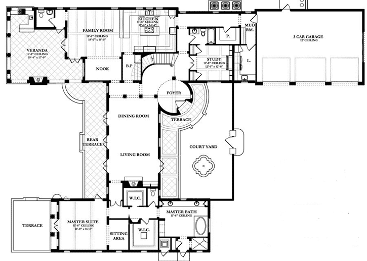 Main Floor Plan: 95-111