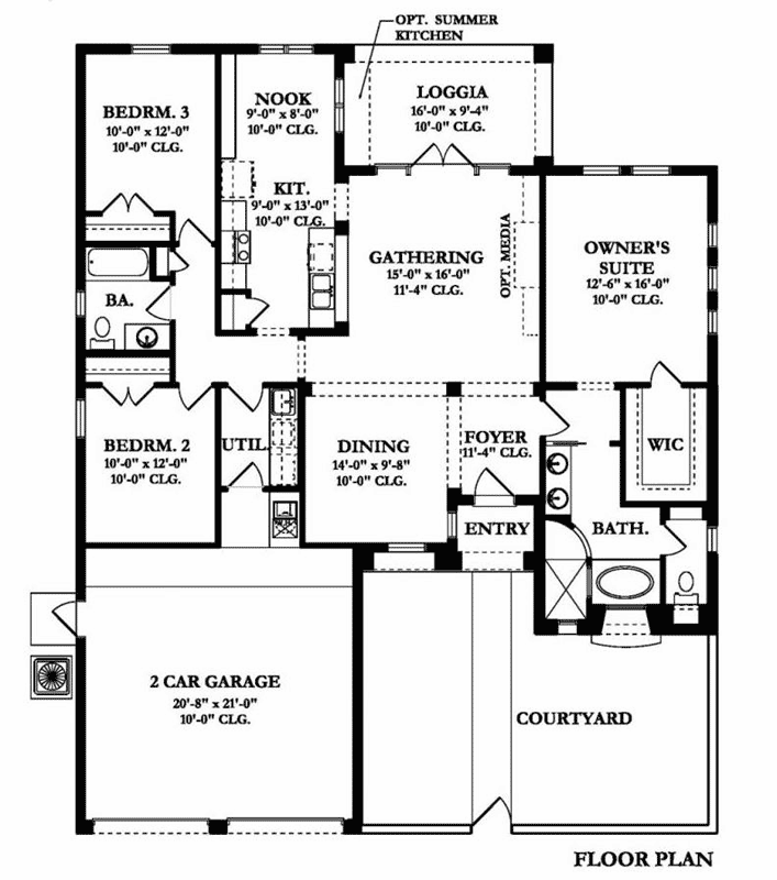 Main Floor Plan: 95-118