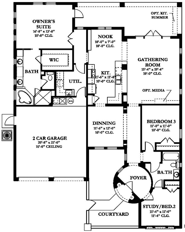 Main Floor Plan: 95-121