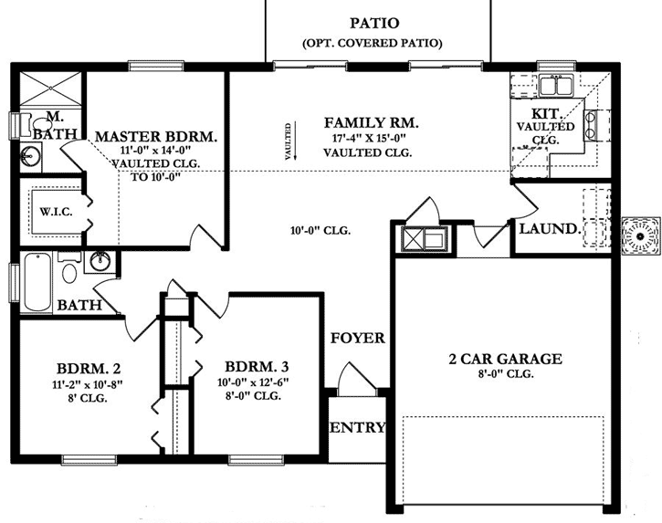 Main Floor Plan: 95-123