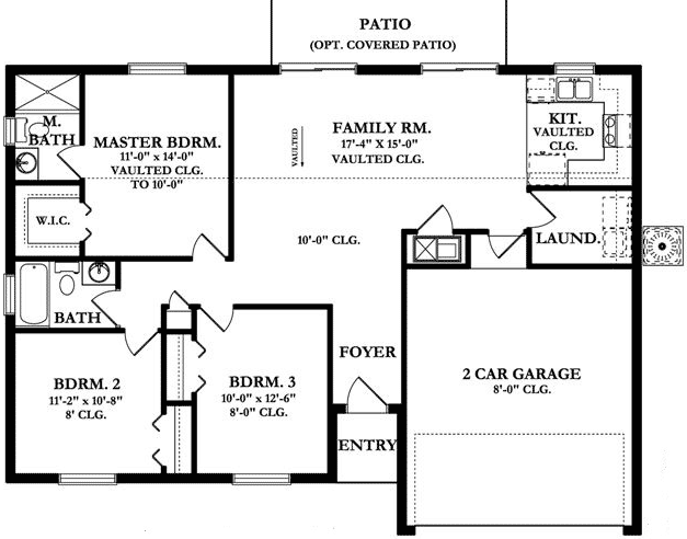 Main Floor Plan: 95-124