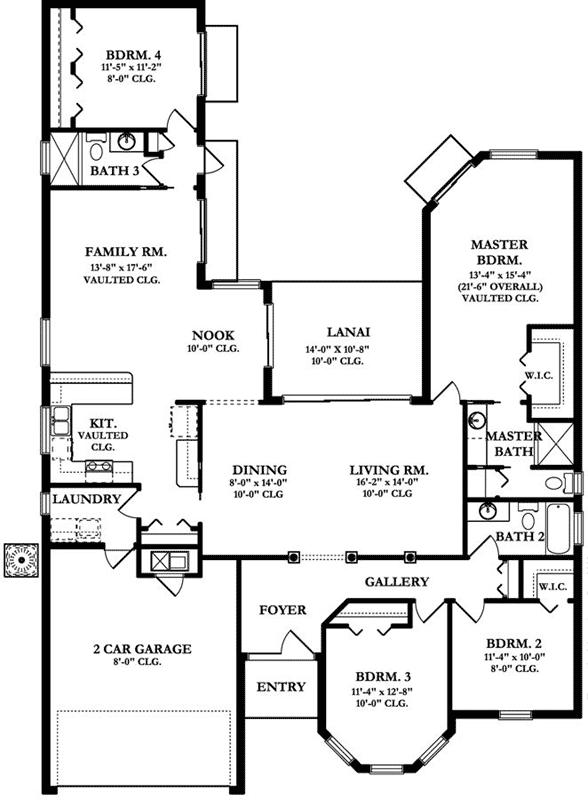 Main Floor Plan: 95-133