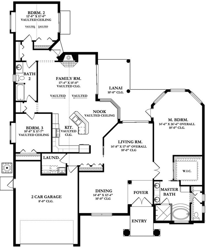 Main Floor Plan: 95-135