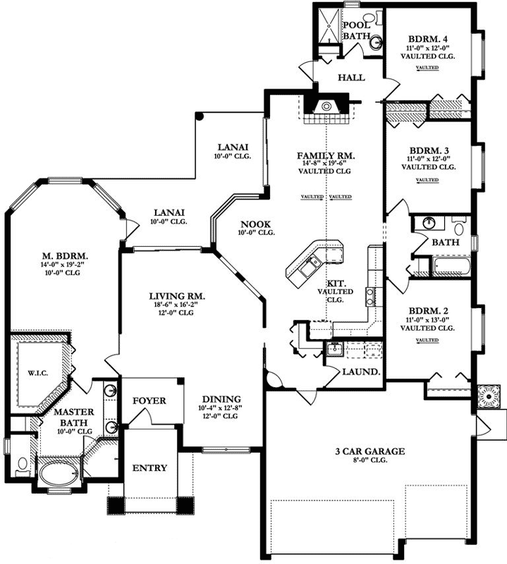 Main Floor Plan: 95-140