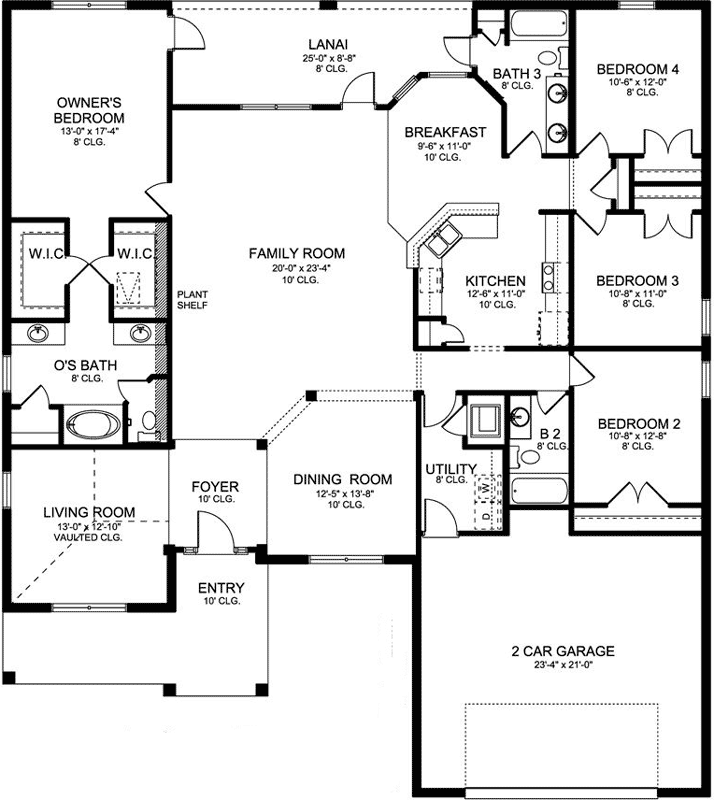 Main Floor Plan: 95-143