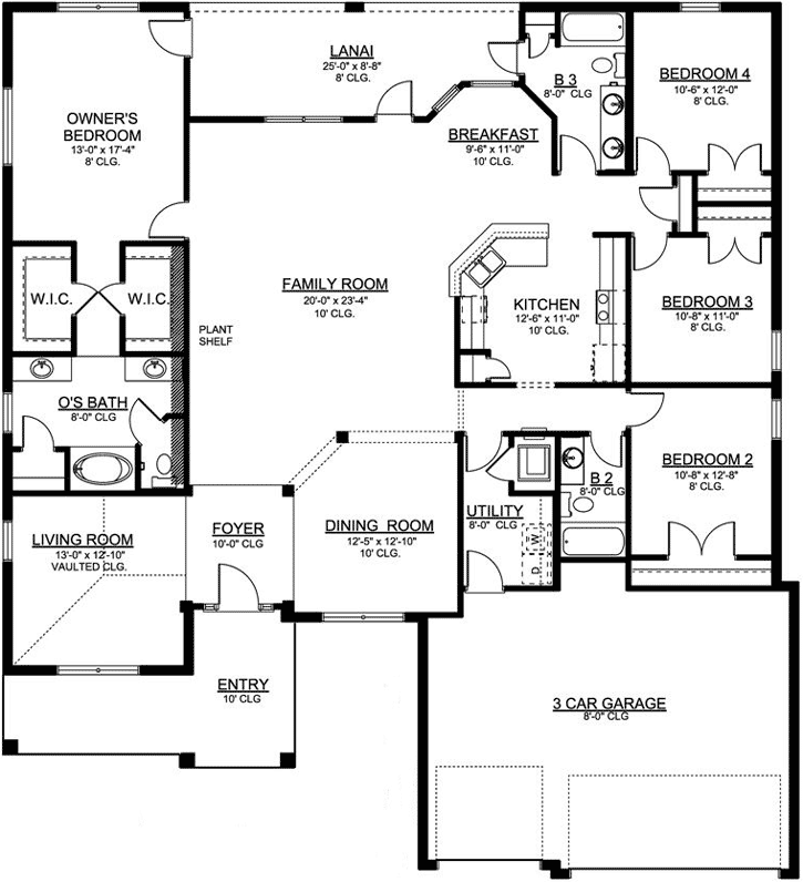 Main Floor Plan: 95-147