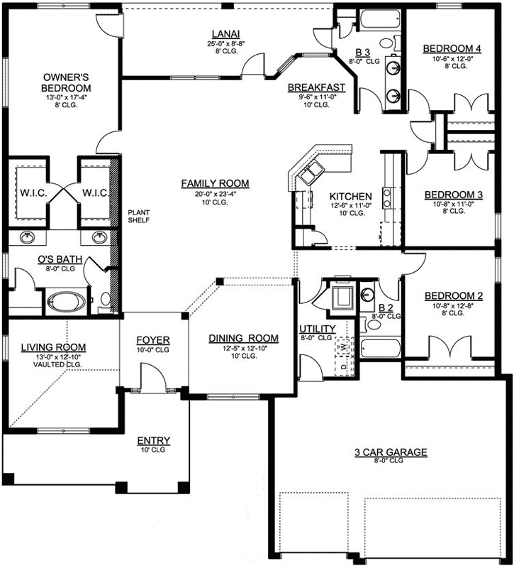 Main Floor Plan: 95-148