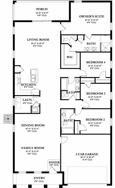 Main Floor Plan: 95-155