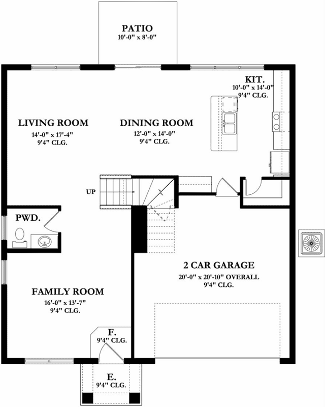 Main Floor Plan: 95-157