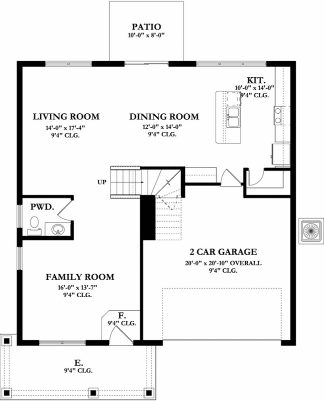 Main Floor Plan: 95-159