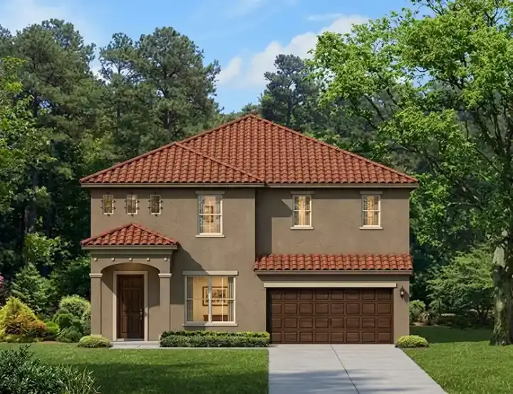 Traditional house plans 95-161 - front exterior, 3,090 sq ft, 5 bed, 3 bath house plans | Monster House Plans