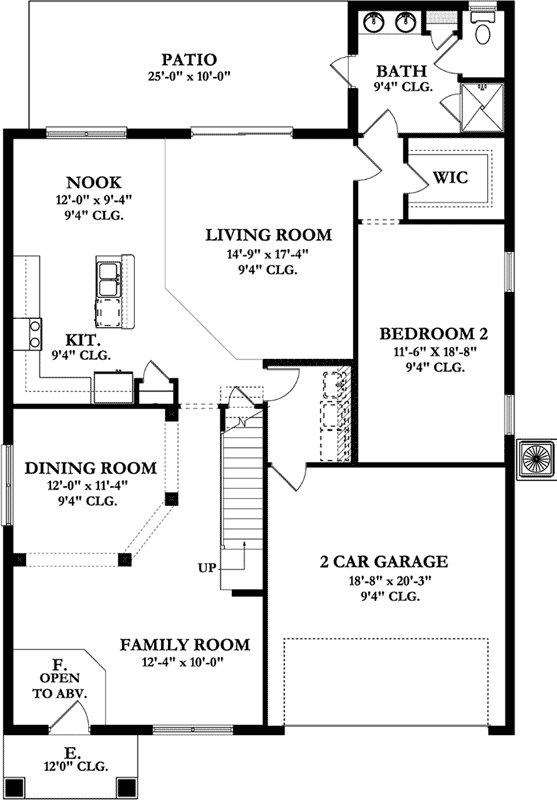 Main Floor Plan: 95-161