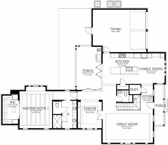 Main Floor Plan: 95-169