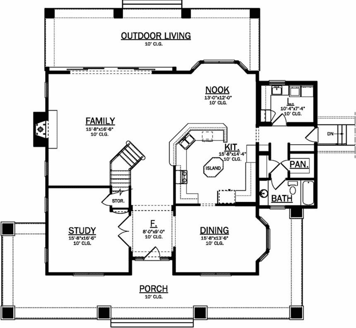 Main Floor Plan: 95-171