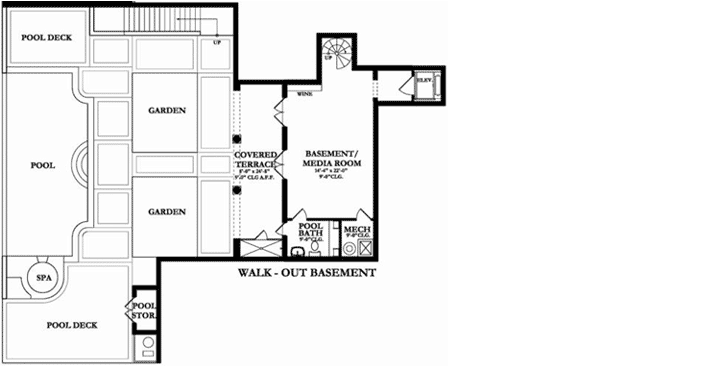 Lower Floor Plan:95-176