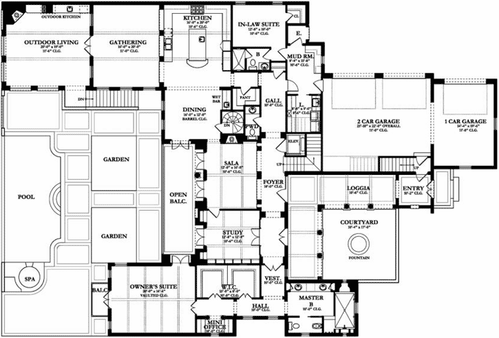 Main Floor Plan: 95-176