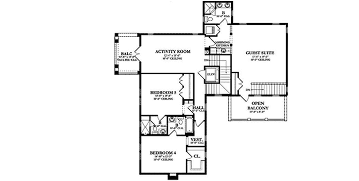 Upper/Second Floor Plan:95-176