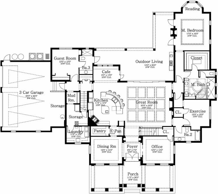 Main Floor Plan: 95-177