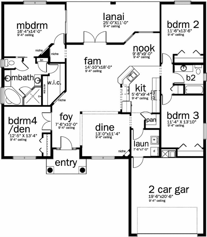 Main Floor Plan: 95-193