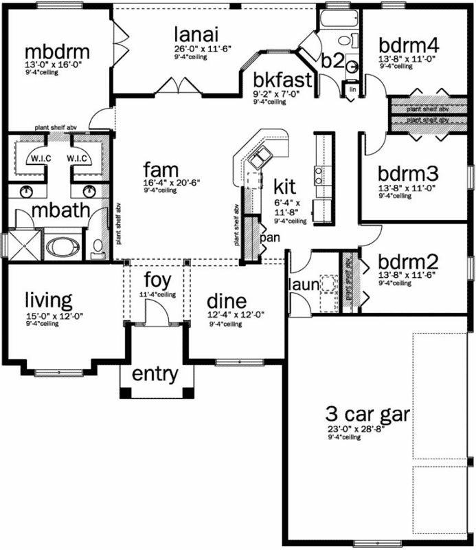 Main Floor Plan: 95-195