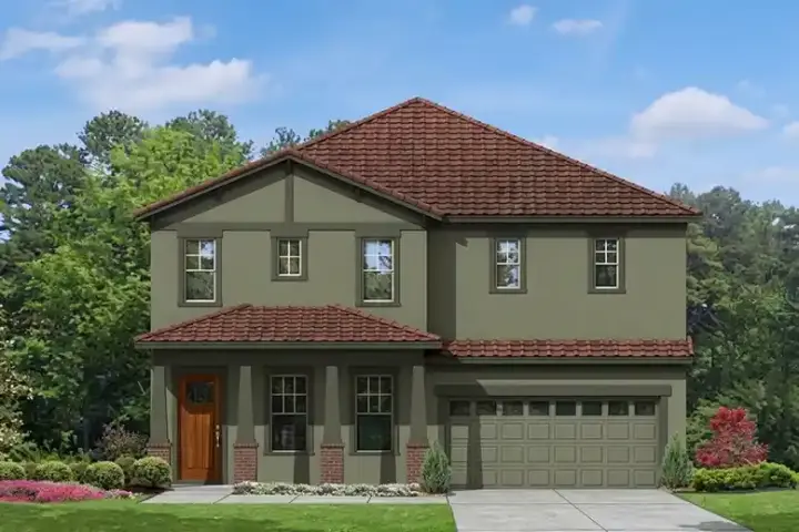 Craftsman house plans 95-197 - front exterior, 3,114 sq ft, 4 bed, 3 bath house plans | Monster House Plans