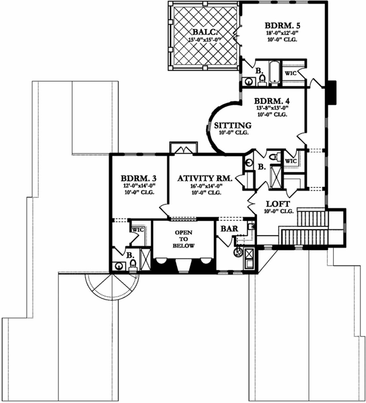 Upper/Second Floor Plan: 95-228