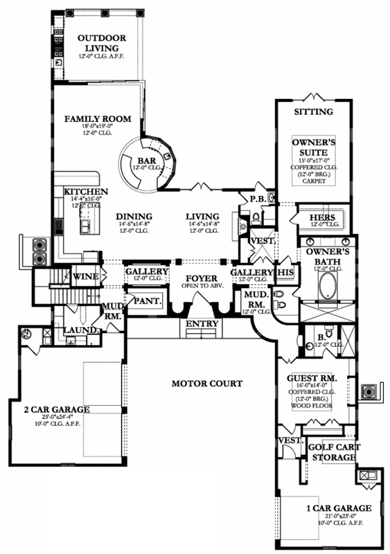 Main Floor Plan: 95-229