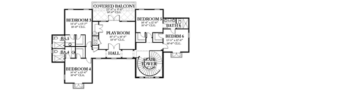 Upper/Second Floor Plan:95-231