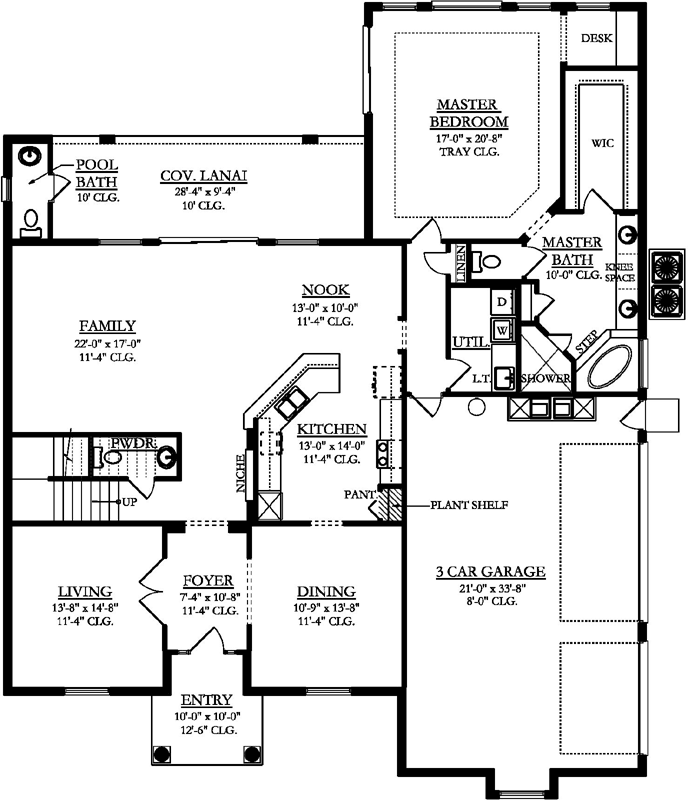 Main Floor Plan: 95-273