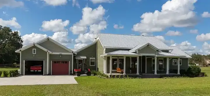 Farmhouse house plans 95-277 - front exterior, 3,100 sq ft, 3 bed, 3 bath house plans | Monster House Plans