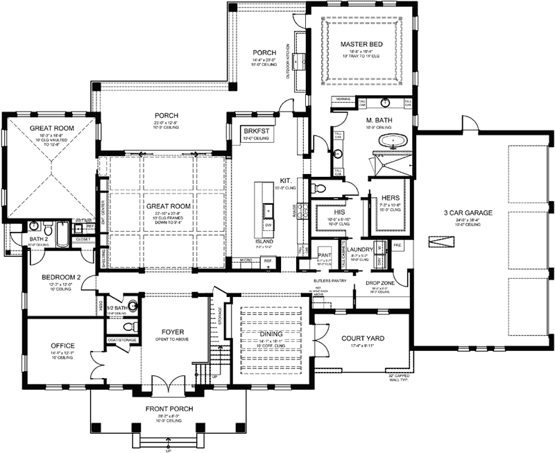 Main Floor Plan: 95-281
