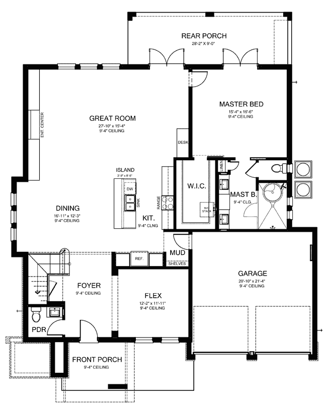 Main Floor Plan: 95-283