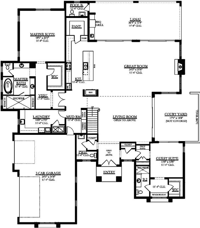 Main Floor Plan: 95-284