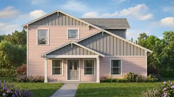 Craftsman house plans 95-286 - front exterior, 1,476 sq ft, 3 bed, 2 bath house plans | Monster House Plans