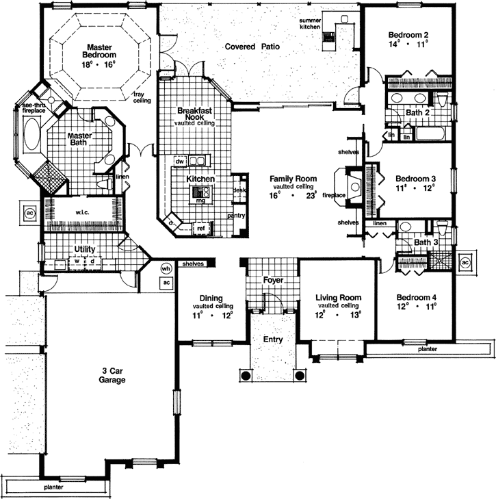 Main Floor Plan: 96-130