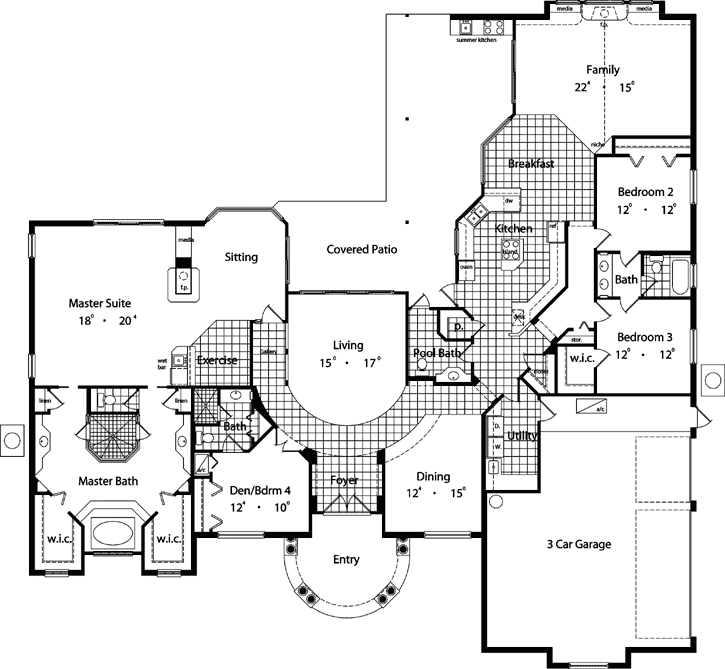 Main Floor Plan: 96-137