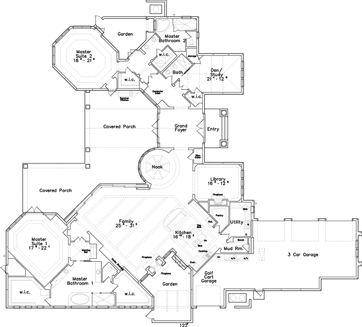 Main Floor Plan: 96-142